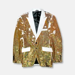 New Edition Fashion Adriano Sequin Blazer> Blazers & Sportcoats