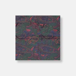 New Edition Fashion Ames Paisley Pocket Square> Pocket Squares