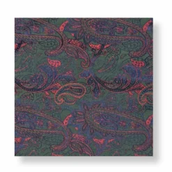 New Edition Fashion Ames Paisley Pocket Square> Pocket Squares