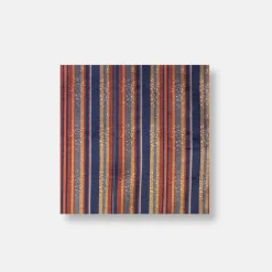 New Edition Fashion Ander Floral Stripe Pocket Square> Pocket Squares