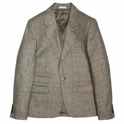 New Edition Fashion Andrew II Vested Tweed Plaid Suit><noscript><img width=