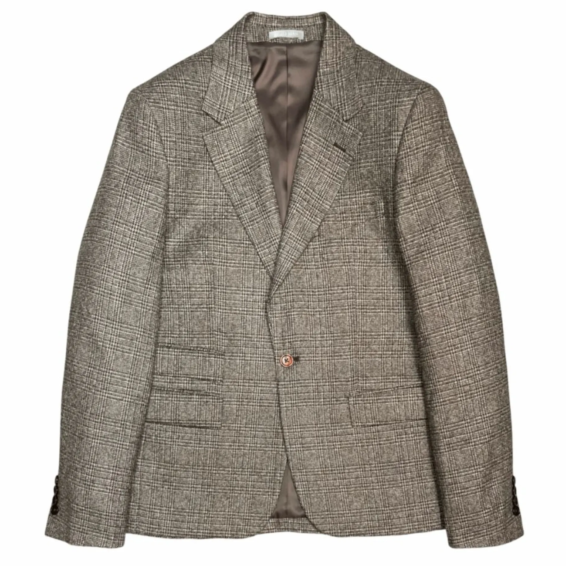 New Edition Fashion Andrew II Vested Tweed Plaid Suit> Suits