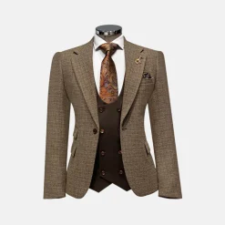 New Edition Fashion Andrew II Vested Tweed Suit><noscript><img width=