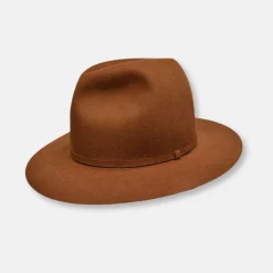 New Edition Fashion Antone Fur Felt Moldable Fedora> Hats