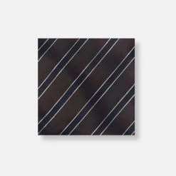 New Edition Fashion Atlas Striped Pocket Square> Pocket Squares