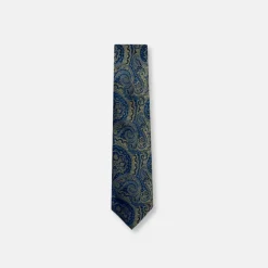 New Edition Fashion Babino Slim Paisley Tie> Ties