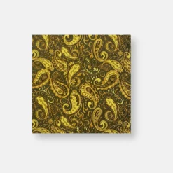 New Edition Fashion Bagdon Paisley Pocket Square> Pocket Squares