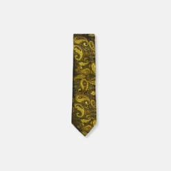 New Edition Fashion Bagdon Slim Paisley Tie> Ties