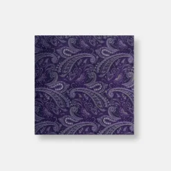 New Edition Fashion Bagwell Paisley Pocket Square> Pocket Squares