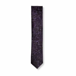 New Edition Fashion Bainer Skinny Paisley Tie> Ties