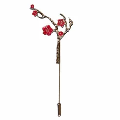 New Edition Fashion Baines Floral Lapel Pin> Lapel Pins