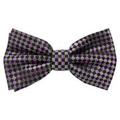 New Edition Fashion Baker Checkered Bow Tie> Bow Ties