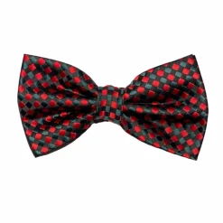 New Edition Fashion Baker Checkered Bow Tie> Bow Ties