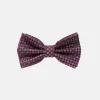 New Edition Fashion Baker Checkered Bow Tie> Ties