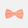 New Edition Fashion Baris Solid Clip Bow Tie> Ties