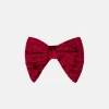 New Edition Fashion Barman Long Velvet Bow Tie> Bow Ties