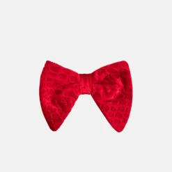New Edition Fashion Barman Long Velvet Bow Tie> Bow Ties