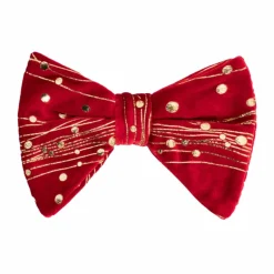 New Edition Fashion Barnaby Long Velvet Bow Tie> Bow Ties