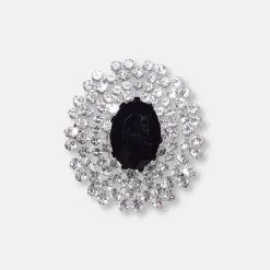 New Edition Fashion Barnes Oval Lapel Pin Brooch> Lapel Pins