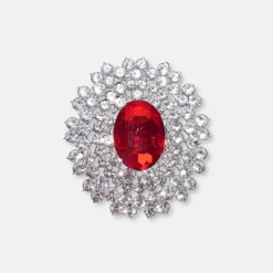 New Edition Fashion Barnes Oval Lapel Pin Brooch> Lapel Pins