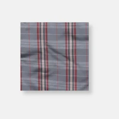 New Edition Fashion Bastian Plaid Pocket Square> Pocket Squares