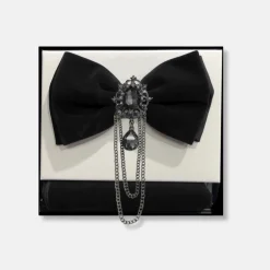 New Edition Fashion Bayne Brooch Velvet Bow Tie> Bow Ties