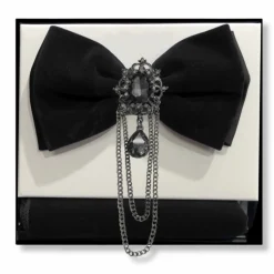 New Edition Fashion Bayne Brooch Velvet Bow Tie> Bow Ties