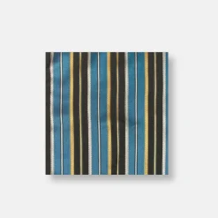 New Edition Fashion Beric Striped Pocket Square> Pocket Squares