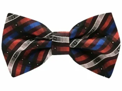 New Edition Fashion Brentley Stripe Bow Tie> Bow Ties