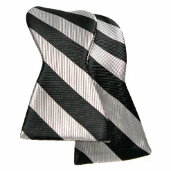 New Edition Fashion Brevard Wide Striped Self Tie Bow> Bow Ties