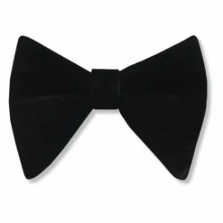 New Edition Fashion Bryant Long Velvet Bow Tie> Ties