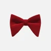 New Edition Fashion Bryant Long Velvet Bow Tie> Bow Ties