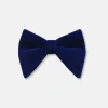 New Edition Fashion Bryant Long Velvet Bow Tie> Bow Ties