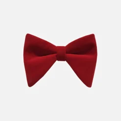 New Edition Fashion Bryant Long Velvet Bow Tie> Ties