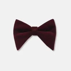 New Edition Fashion Bryant Long Velvet Bow Tie> Ties