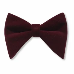 New Edition Fashion Bryant Long Velvet Bow Tie> Ties