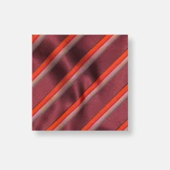 New Edition Fashion Bukhari Striped Pocket Square> Pocket Squares