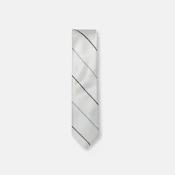 New Edition Fashion Burke Skinny Striped Tie> Ties
