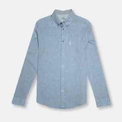 New Edition Fashion Burlie Long Sleeve Linen Shirt> Button Downs