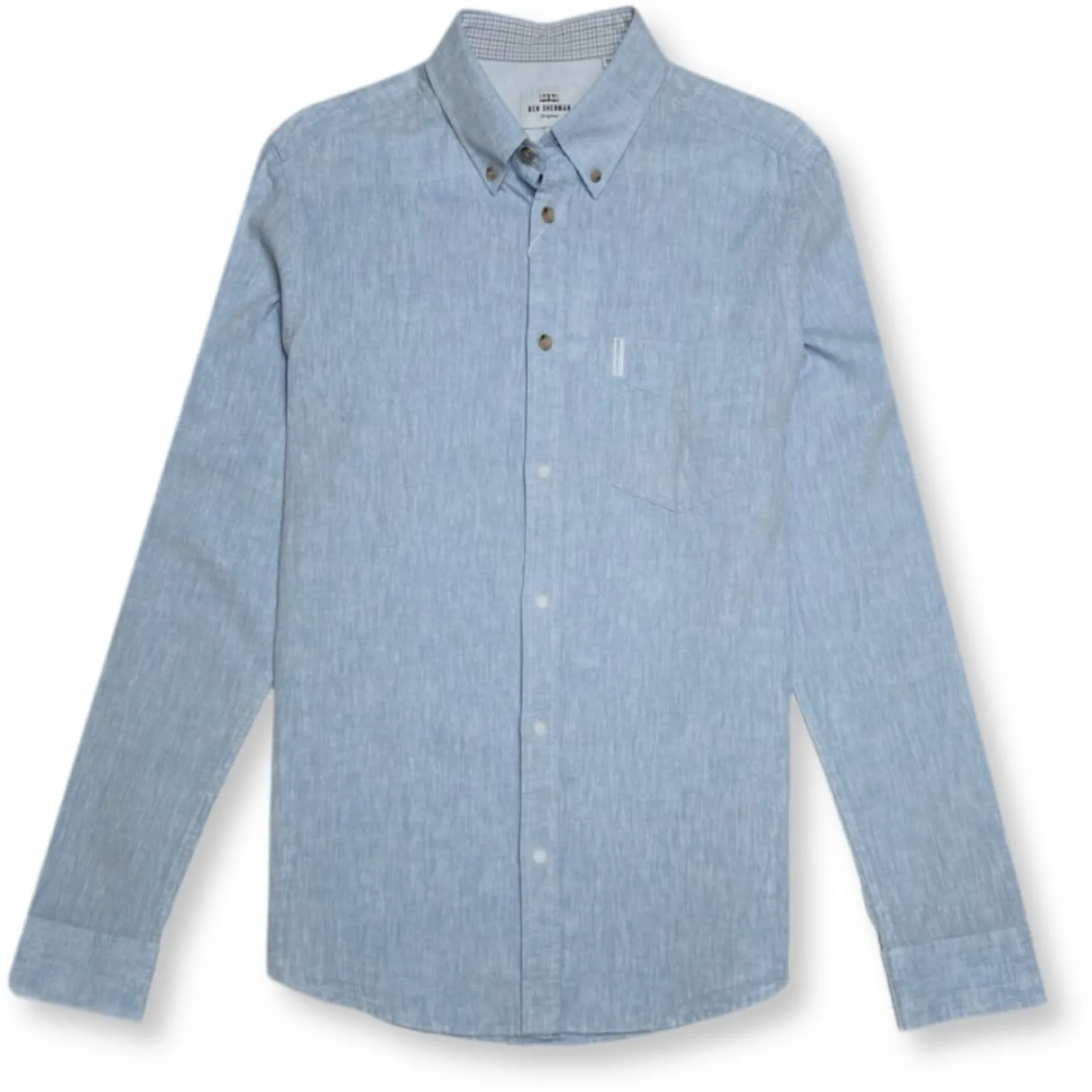New Edition Fashion Burlie Long Sleeve Linen Shirt> Button Downs