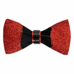 New Edition Fashion Burlin Velvet Glit Bow Tie> Ties