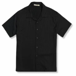 New Edition Fashion Callahan Resort Knitted Revere Collar Shirt> Button Downs