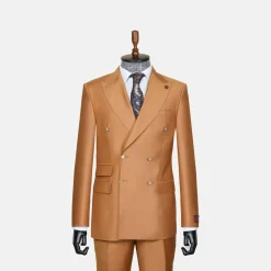 New Edition Fashion Capone Double Breasted Suit> Suits
