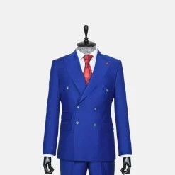New Edition Fashion Capone Double Breasted Suit> Suits