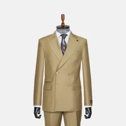 New Edition Fashion Capone Double Breasted Suit> Suits