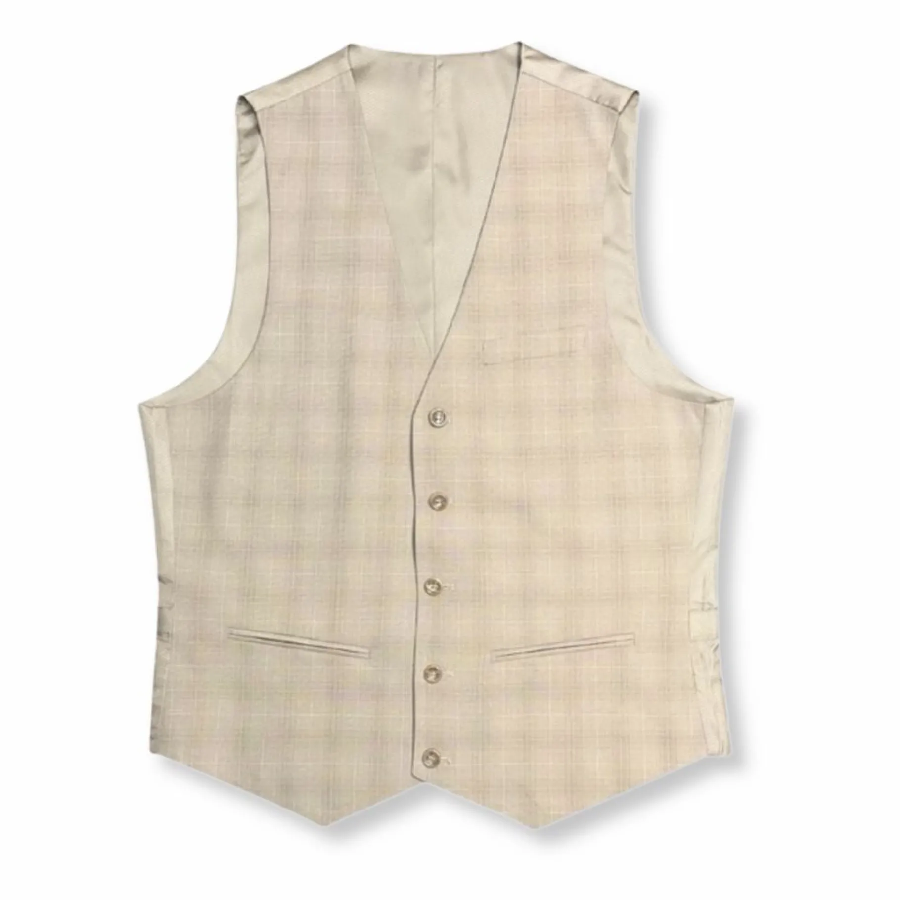 New Edition Fashion Carson Plaid Vested Suit> Suits