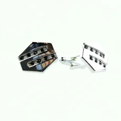 New Edition Fashion Chase S Style Rhinestone Cuff Links> Cufflinks