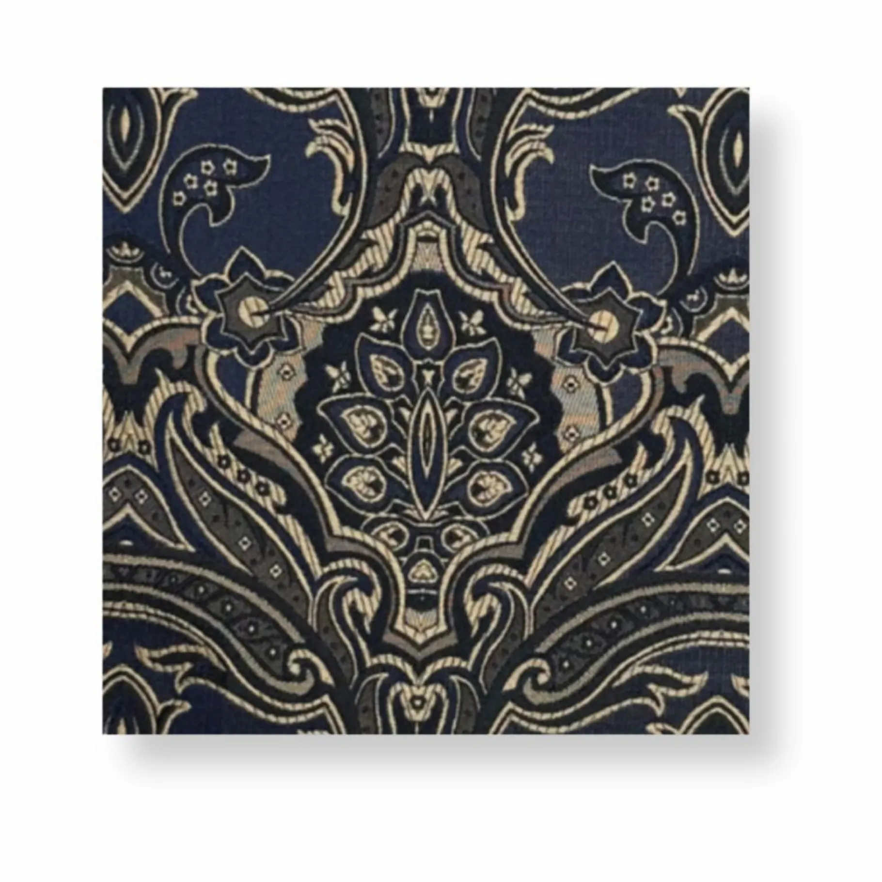 New Edition Fashion Dabb Paisley Pocket Square> Pocket Squares