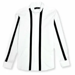 New Edition Fashion Daffin Banded Collar Shirt> Dress Shirts