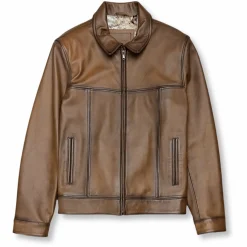 New Edition Fashion Dainehard Leather Jacket> Coats & Outerwear